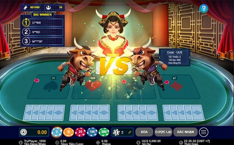 Trò chơi Bullfight Ultimate Poker
